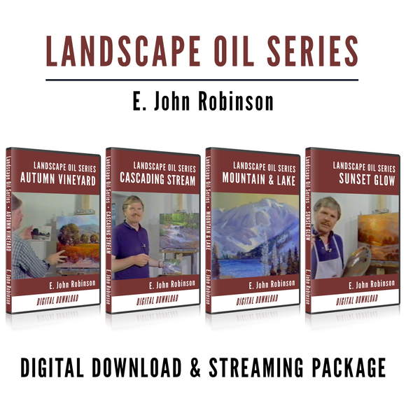 The Landscape Oil Series (4 Lessons) [Download & Streaming]