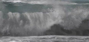 Image: "Surf Watching - Study of Ocean Waves" (digital version) by E. John Robinson